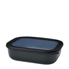 cirqula bewaardoos multikom rechthoekig 1000 ml - nordic black